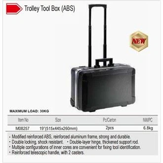 Caja de herramientas con carro (ABS)
