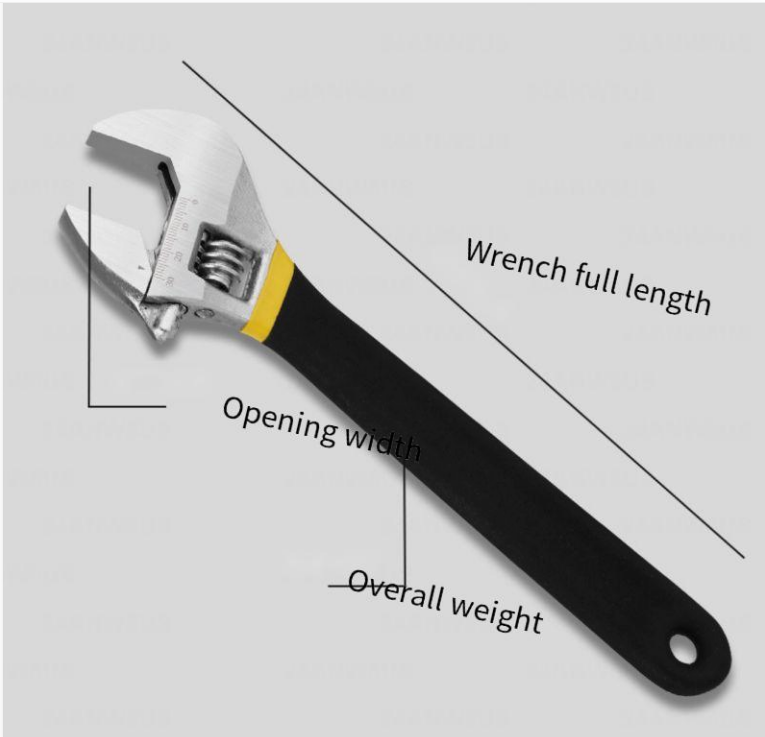 LLAVE BAJA PLASTICA AJUSTABLE 250MM