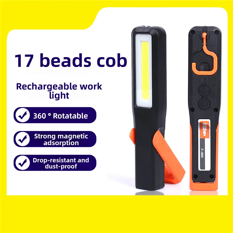 Charging Work Light With Magnet Led Car Maintenance Light factory