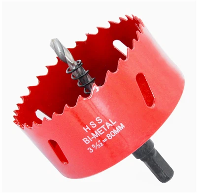 Sierra perforadora bimetálica de 127 mm